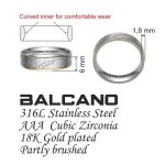 Acél karikagyűrű 030027ZY0056