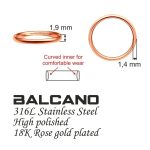 Acél karikagyűrű 041222BC9656