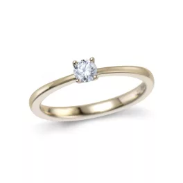 Moon Diamonds  - gyémántköves aranyfülbevaló 14.16777.14YD08/54