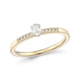 Moon Diamonds  - gyémántköves aranygyűrű 14.19933.14YD99/54