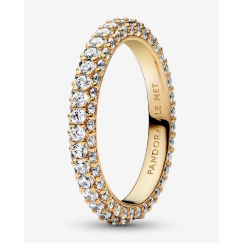 Pandora  - Timeless Pavé egysoros gyűrű - 162627C01-58