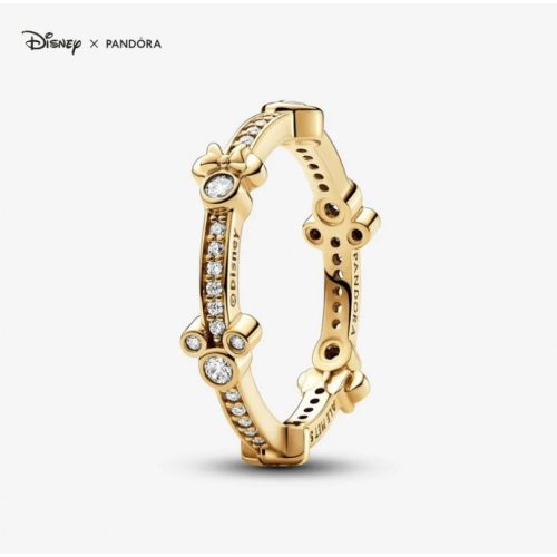 Pandora  - Disney Mickey egér és Minnie egér szikrázó örökkévalóság gyűrű