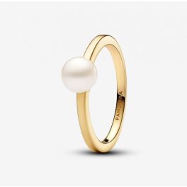 Pandora  - Kezelt édesvízi tenyésztett gyöngyös gyűrű - 163157C01-54