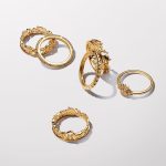 Pandora  - ME textúra és kövek gyűrű - 163322C01-58