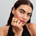 Pandora  - Hullámos feltűnő gyűrű - 163884C00-56