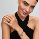 Pandora  - Disney Karácsonyi lidércnyomás Sally lila szív gyűrű