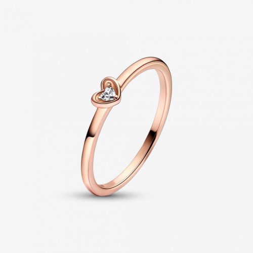 Pandora  - Ragyogó szív gyűrű