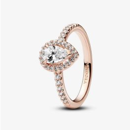 Pandora  - Szikrázó körte glória gyűrű - 182835C01-52
