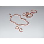 Pandora  - Szikrázó rózsaszín karikagyűrű - 182999C01-60