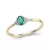 Moon Diamonds  - smaragdköves aranygyűrű 19.02259.14YDEM18/56