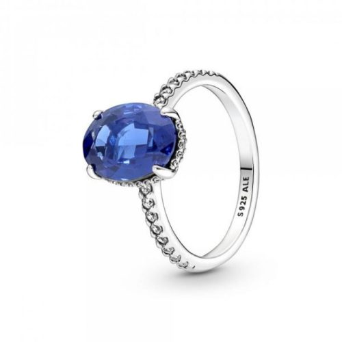 Pandora  - Szikrázó kék köves gyűrű
