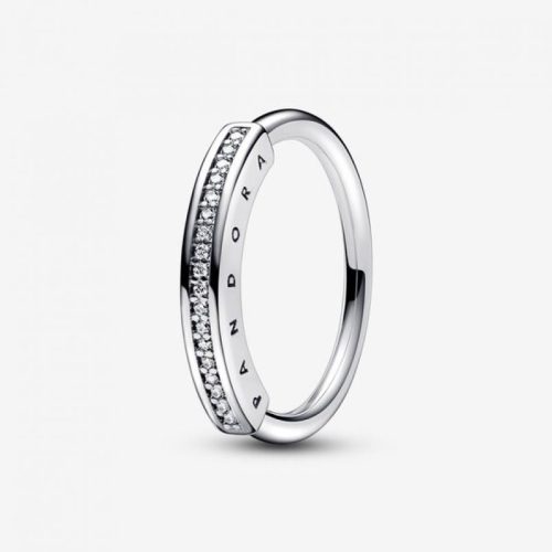Pandora  - Signature I-D pavé gyűrű