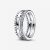 Pandora - Signature logó pavé és gyöngyök gyűrű - 192312C01-50