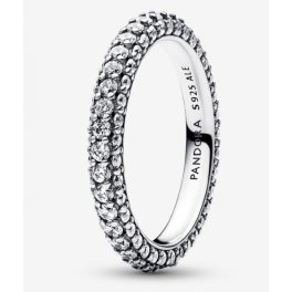 Pandora  - Timeless Pavé egysoros gyűrű - 192627C01-56