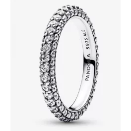 Pandora  - Timeless Pavé egysoros gyűrű - 192627C01-60