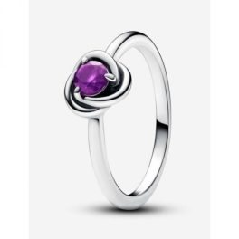 Pandora  - Lila örökkévalóság karikagyűrű - 192993C02-50