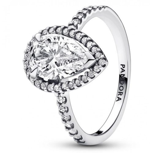 Pandora  - Szikrázó körte glória gyűrű - 193012C01-54