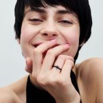 Pandora  - ME fekete chakra szív gyűrű