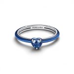 Pandora  - Kék csakra szív gyűrű