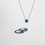 Pandora  - Szikrázó kék glória gyűrű - 193555C01-58