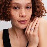 Pandora  - Szikrázó négyszögletes glória gyűrű - 193555C02-54