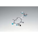 Pandora  - Türkiz szív alakú kő gyűrű - 193828C01-52