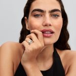 Pandora  - Csavart dupla gyűrű - 193890C00-52