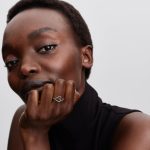 Pandora  - Organikus formájú szív kis méretű gyűrű