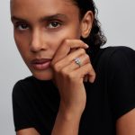 Pandora  - Szikrázó szerencsehozó lóhere szétválasztható gyűrű