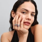 Pandora  - Kiemelt rózsaszín szív gyűrű - 198421C03-56