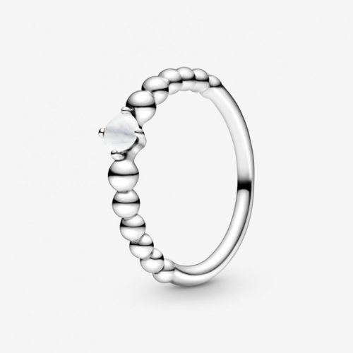 Pandora  - Tejfehér gyöngyös gyűrű