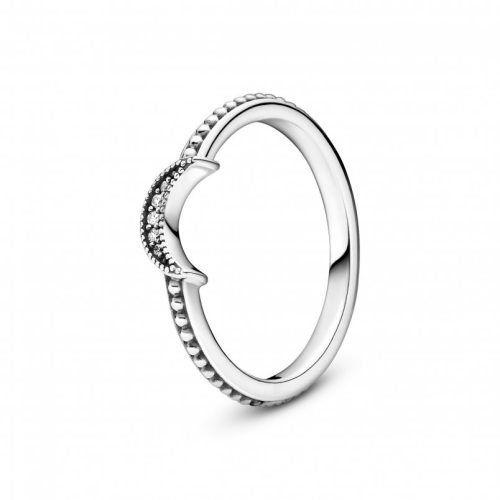 Pandora  - Félhold gyöngyös gyűrű