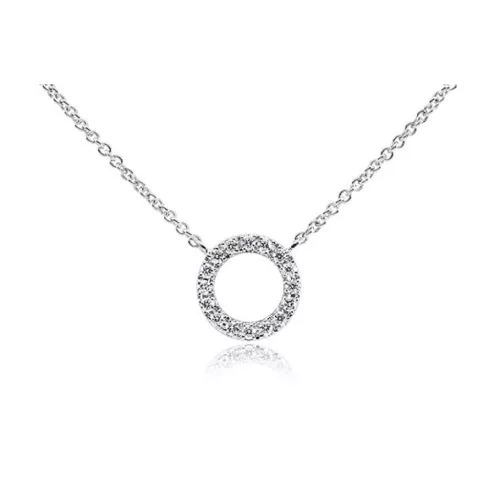 Moon Diamonds  - gyémántköves fehérarany nyaklánc 20-00158-1255F
