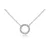 Moon Diamonds  - gyémántköves fehérarany nyaklánc 20-00158-1255F