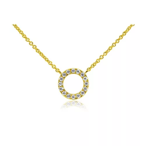 Moon Diamonds 20-00182-1250F - Gyémántköves arany nyaklánc - 20-00182-1250F