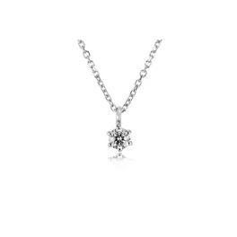   Moon Diamonds  - gyémánt medálos fehér arany nyaklánc 20-00343-1255F/042