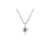 Moon Diamonds  - gyémánt medálos fehér arany nyaklánc 20-00343-1255F/042