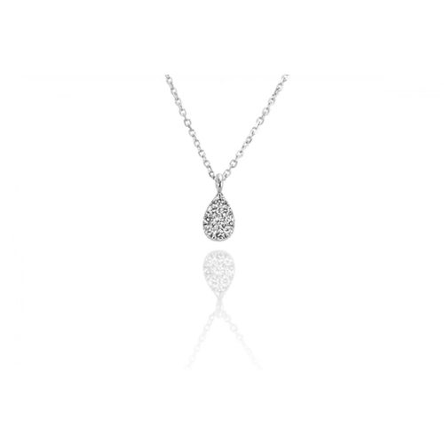 Moon Diamonds 20-70773-1255F - Gyémánt csepp medálos fehér arany nyaklánc - 20-70773-1255F