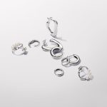 Pandora  - Kerek profilú kis karika-fülbevaló - 293286C00