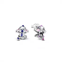 Pandora  - Disney Stitch és Angel gombfülbevaló - 293741C01