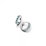 Pandora  - Világoskék Huggie fülbevaló - 293849C01
