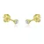 Moon Diamonds  - gyémántköves arany fülbevaló 30-00087-1250F