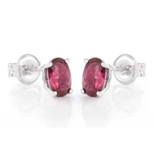 Moon Diamonds  - Pink Turmalin köves fehérarany fülbevaló 30-70922-5755