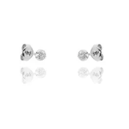 Moon Diamonds 30-70980-1255F - Gyémántköves fehérarany fülbevaló - 30-70980-1255F
