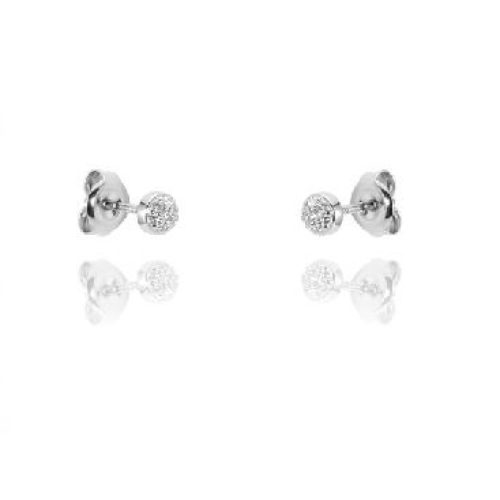 Moon Diamonds  - Gyémántköves fehérarany fülbevaló 30-70980-1255F