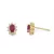 Moon Diamonds  - Rubinköves arany fülbevaló 34.03563.14YDRU39