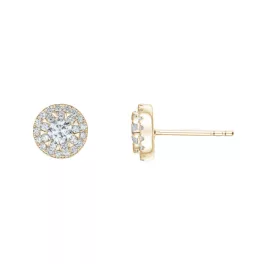 Moon Diamonds  - gyémántköves aranyfülbevaló 34.10391.14YD18