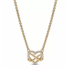 Pandora  - Szikrázó végtelenjel szív collier nyaklánc