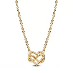 Pandora  - Szikrázó végtelenjel szív collier nyaklánc