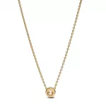 Pandora  - Kerek pavé glória medálos nyaklánc - 363548C01-45